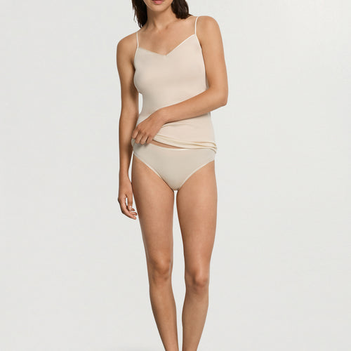 Cotton Seamless Cotton High Cut Full Brief | Summer Sand 71626-2811