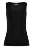 71653 Silk/Cashmere Tank Top - 019 Black