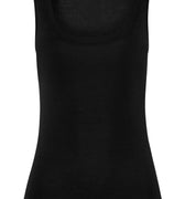 71653 Silk/Cashmere Tank Top - 019 Black