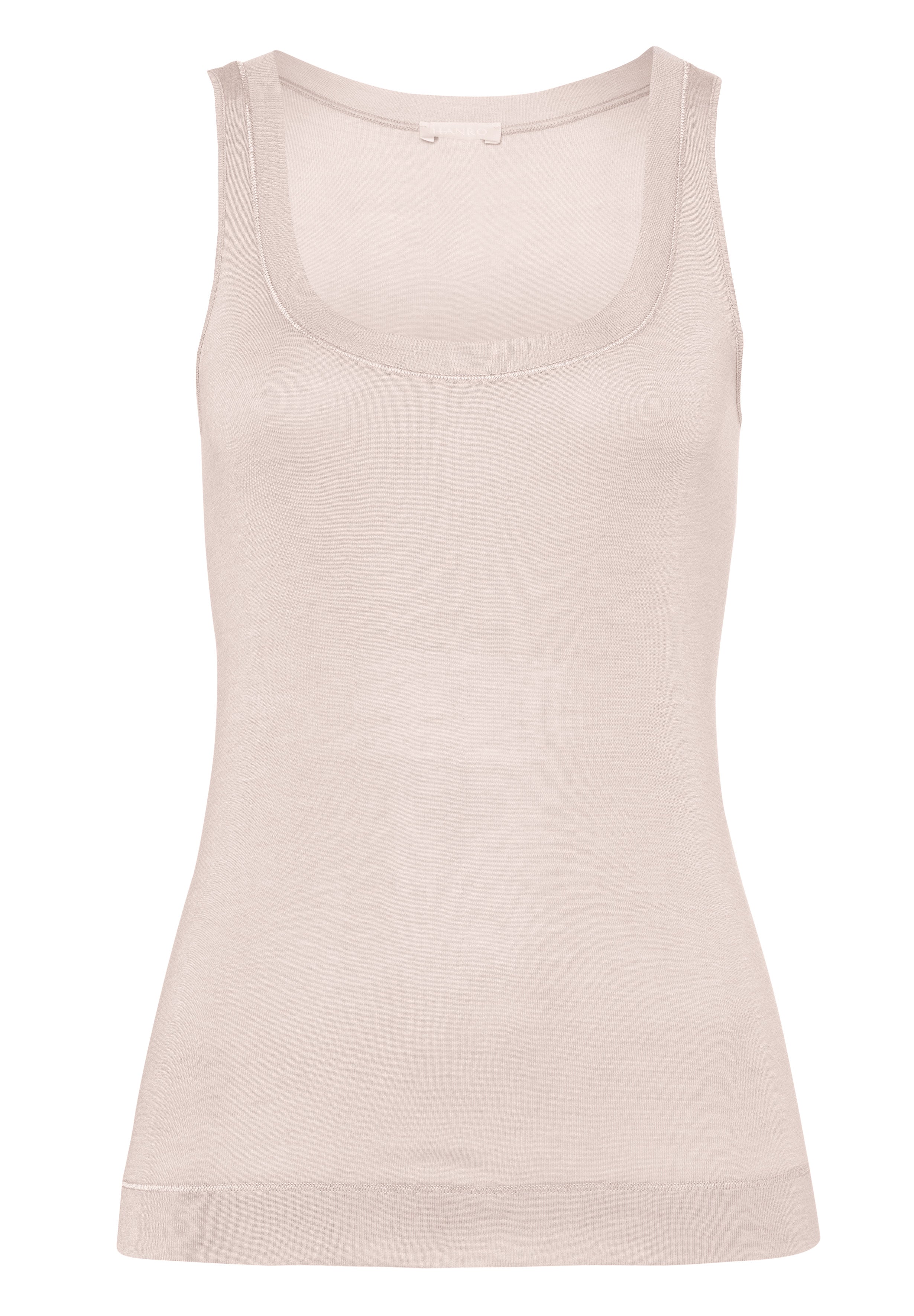 71653 Silk/Cashmere Tank Top - 1203 Vanilla