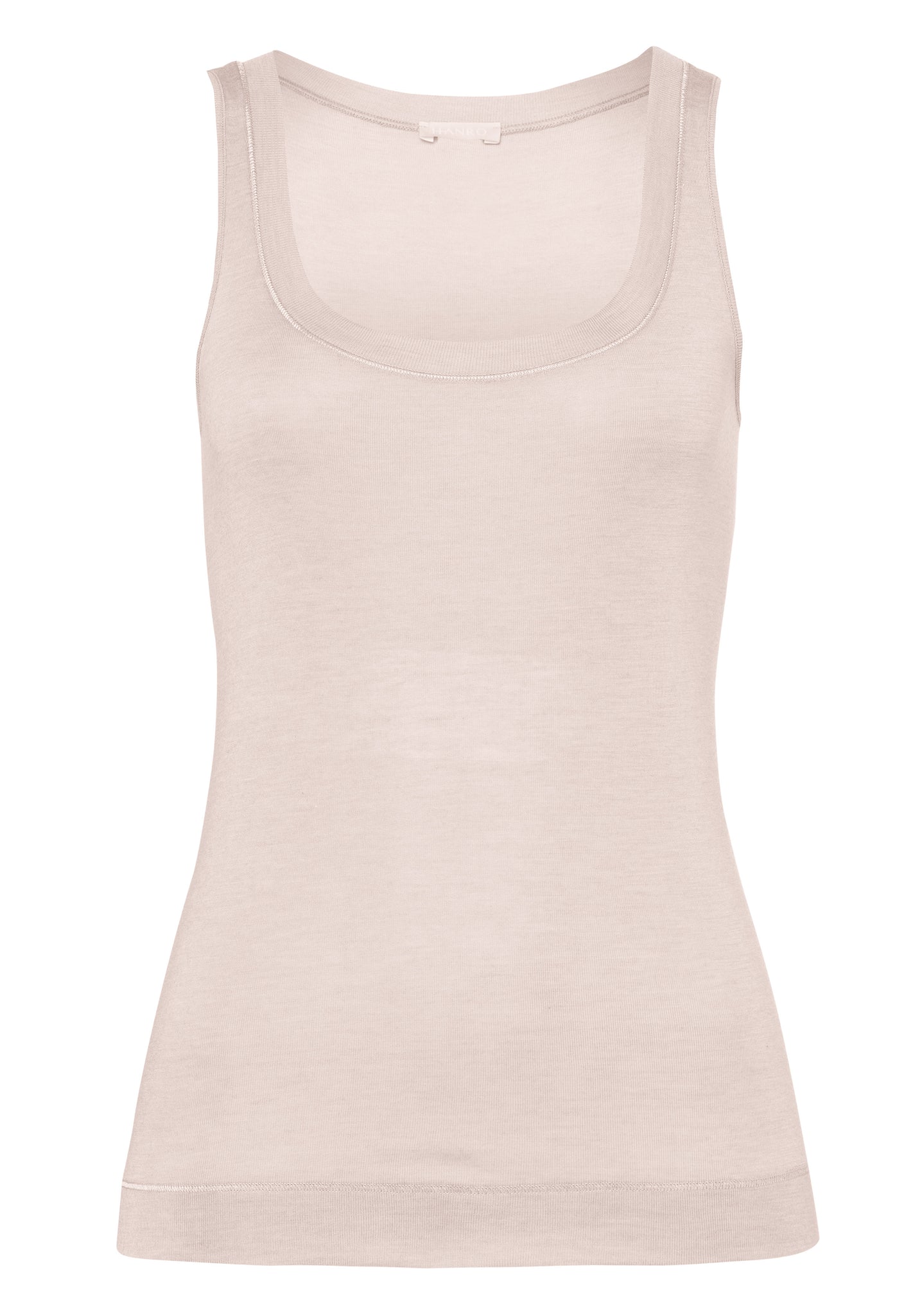 71653 Silk/Cashmere Tank Top - 1203 Vanilla
