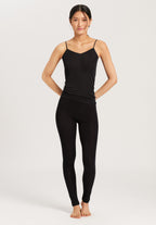 71716 Pure Silk Spaghetti Cami - 019 Black