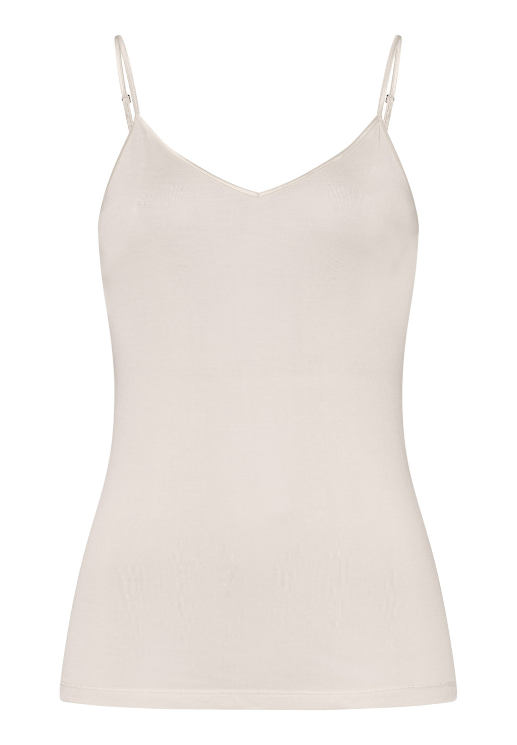 71716 Pure Silk Spaghetti Cami - 116 Pale Cream