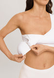 71806 Touch Feeling Crop Top Padded - 101 White