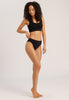 71806 Touch Feeling Crop Top Padded - 199 Black