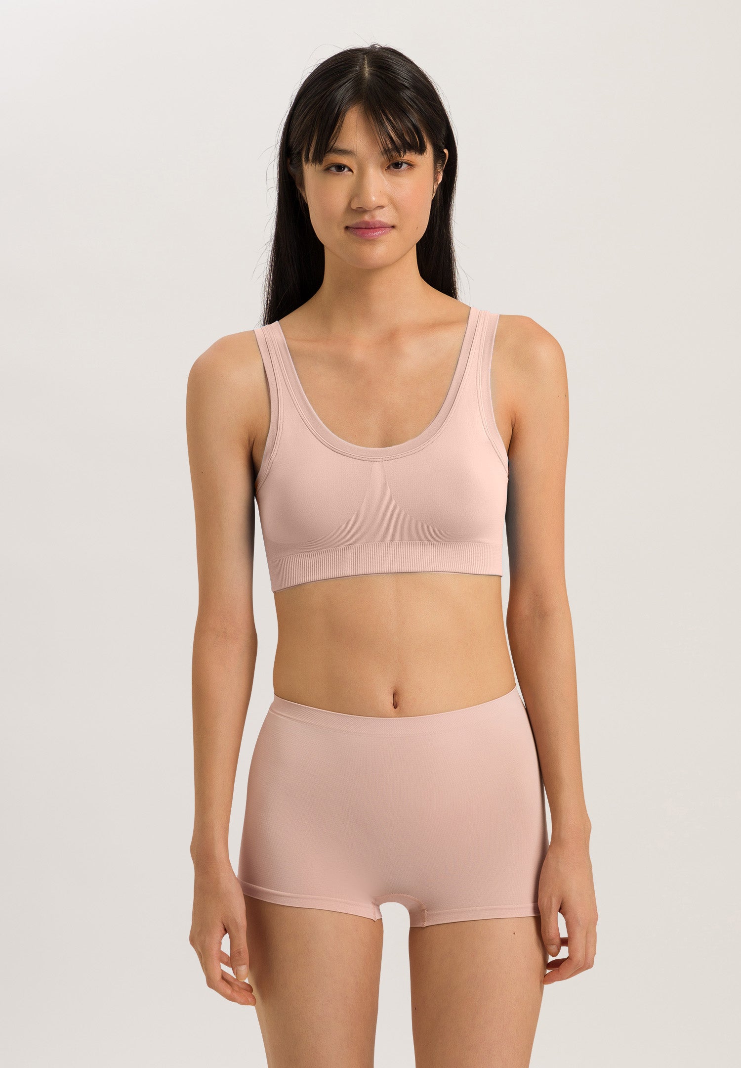 71806 Touch Feeling Crop Top Padded - 2311 Peach Whip