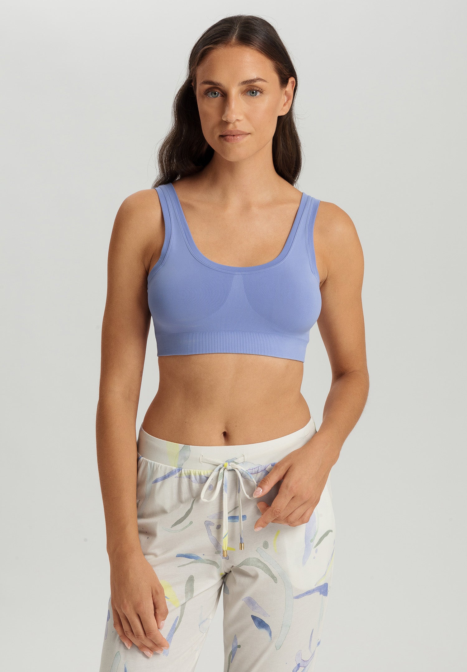 Touch Feeling Crop Top Padded | Wisteria 71806-2484