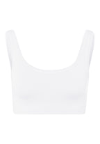 71810 Touch Feeling Crop Top - 101 White