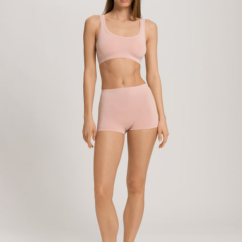 Touch Feeling Crop Top | Blush 71810-1359
