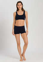 71810 Touch Feeling Crop Top - 1610 Deep Navy