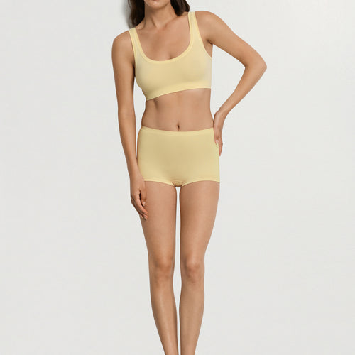 Touch Feeling Crop Top | Vanilla Highlight 71810-2224