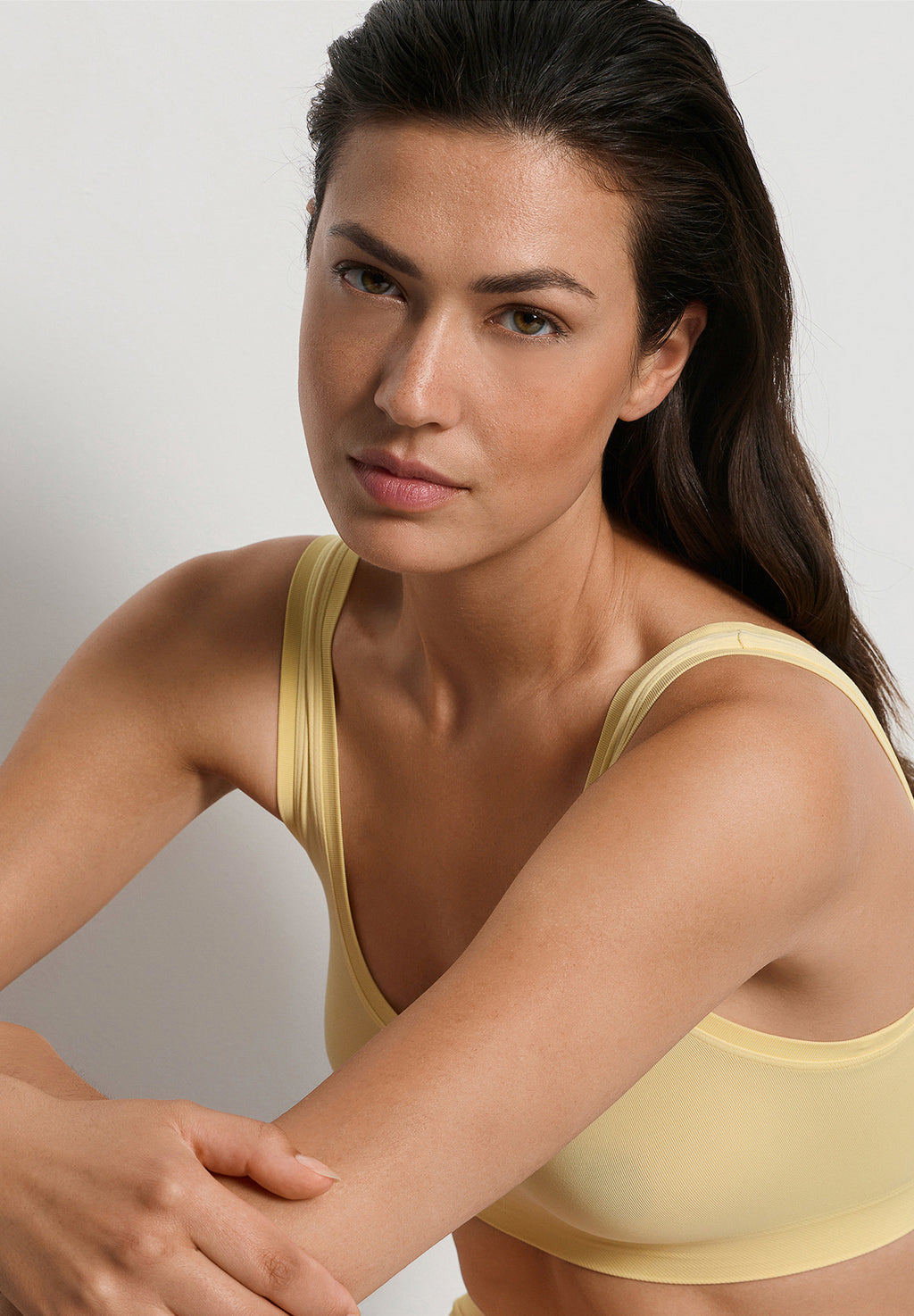 Touch Feeling Crop Top | Vanilla Highlight 71810-2224