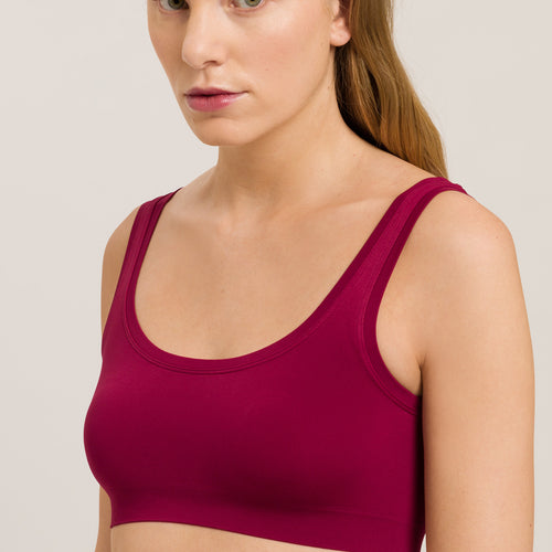 71810 Touch Feeling Crop Top - 2406 Intense Garnet