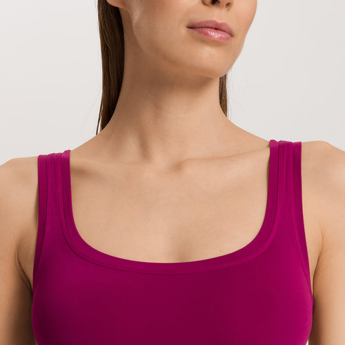Touch Feeling Crop Top | Pink Tourmaline 71810-2473