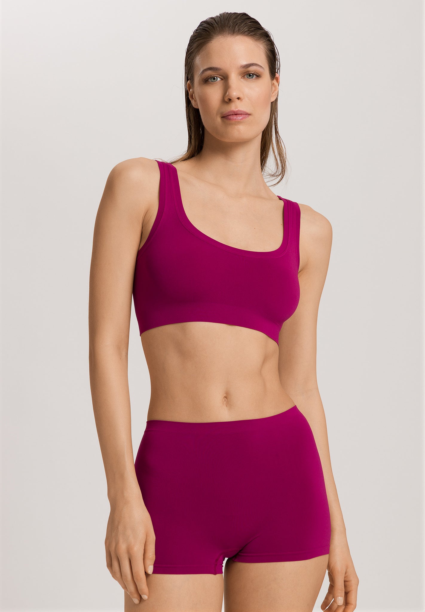 Touch Feeling Crop Top | Pink Tourmaline 71810-2473