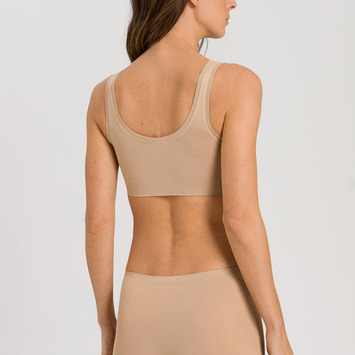 71810 Touch Feeling Crop Top - 274 Beige