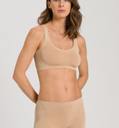 71810 Touch Feeling Crop Top - 274 Beige