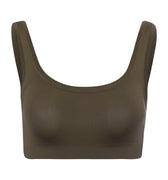 71810 Touch Feeling Crop Top - 2845 Wood