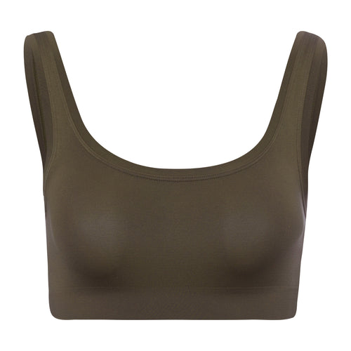 71810 Touch Feeling Crop Top - 2845 Wood