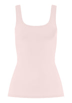 Touch Feeling Round Neck Tank Top | Rosewater 71814-2111