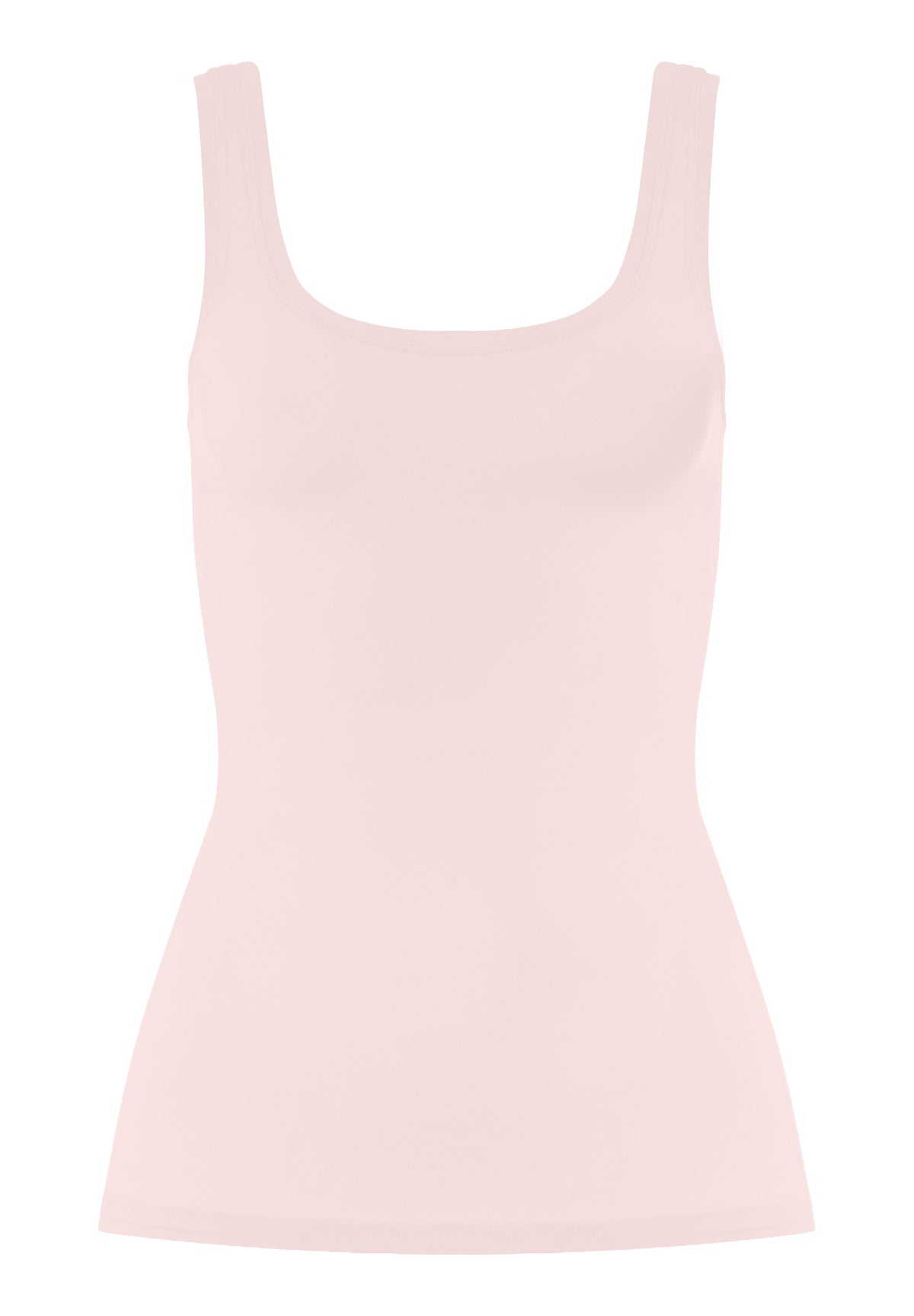 Touch Feeling Round Neck Tank Top | Rosewater 71814-2111
