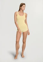 Touch Feeling Round Neck Tank Top | Vanilla Highlight 71814-2224