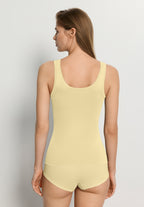 Touch Feeling Round Neck Tank Top | Vanilla Highlight 71814-2224