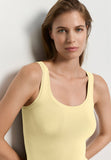 Touch Feeling Round Neck Tank Top | Vanilla Highlight 71814-2224