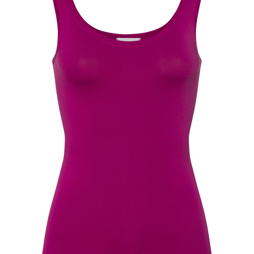 Touch Feeling Round Neck Tank Top | Pink Tourmaline 71814-2473