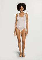 Ultralight Cotton Round Neck Tank Top | Honeydew 71821-1347