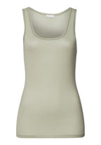 Ultralight Cotton Round Neck Tank Top | Crystal Green 71821-2732