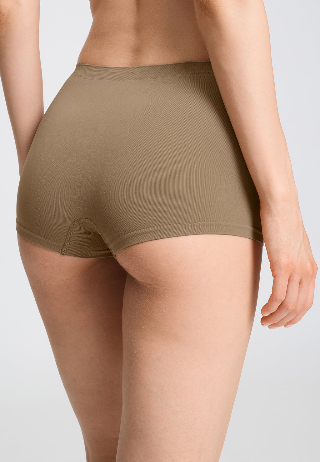 Touch Feeling Boyleg | Suede Camel 71822-2825
