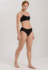 71824 Touch Feeling Spaghetti Crop Top - 199 Black