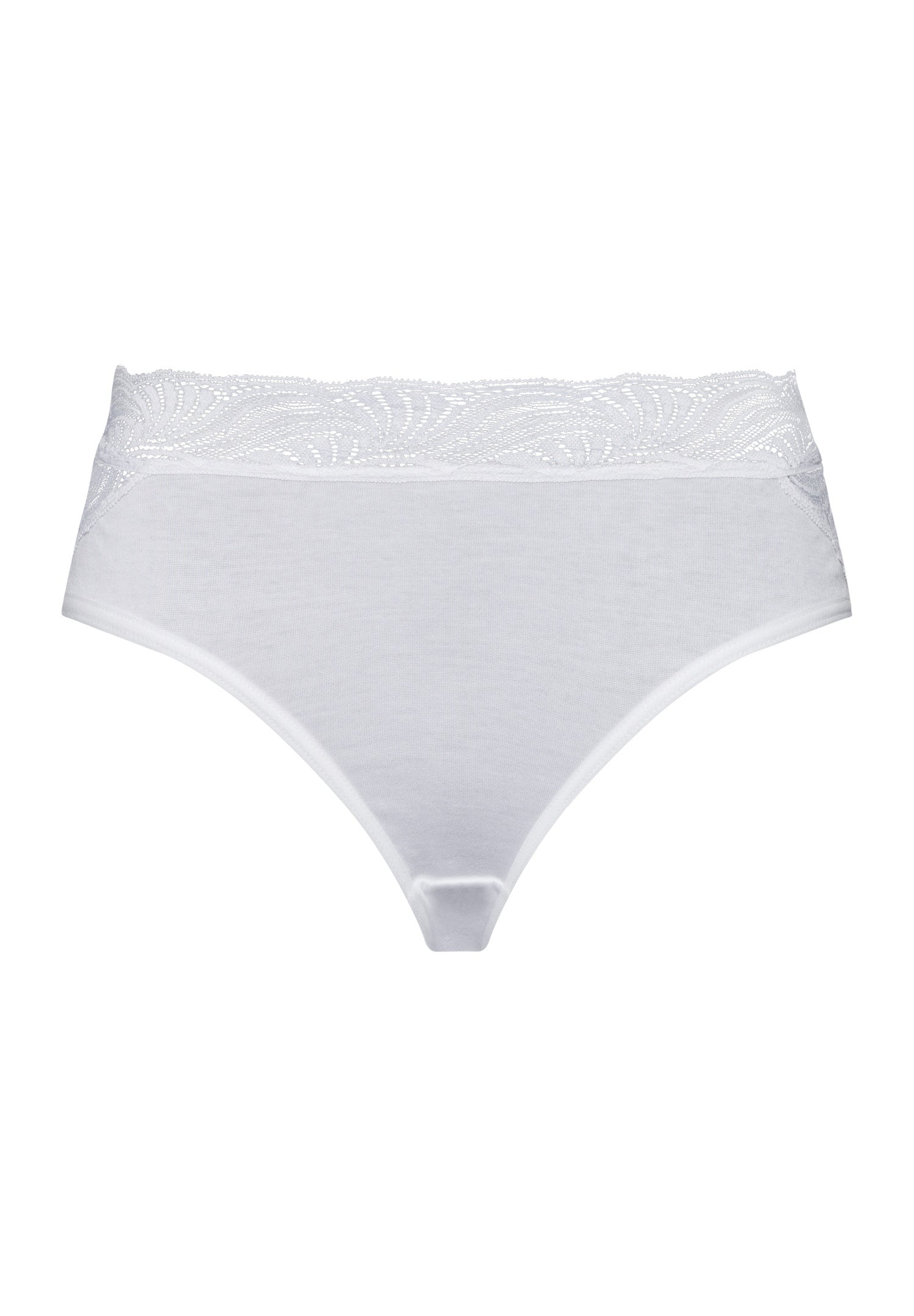 71835 Cotton Delight Hi Cut Brief - 101 White