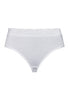 71835 Cotton Delight Hi Cut Brief - 101 White