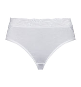 71835 Cotton Delight Hi Cut Brief - 101 White