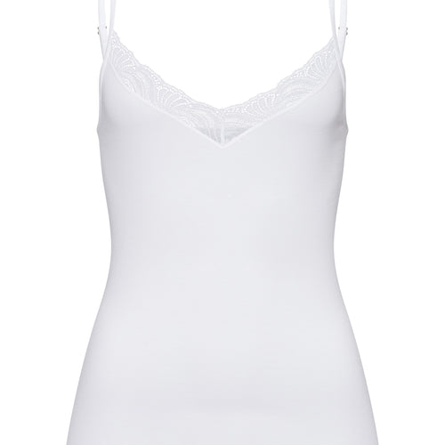 71836 Cotton Delight Spaghetti Cami - 101 White