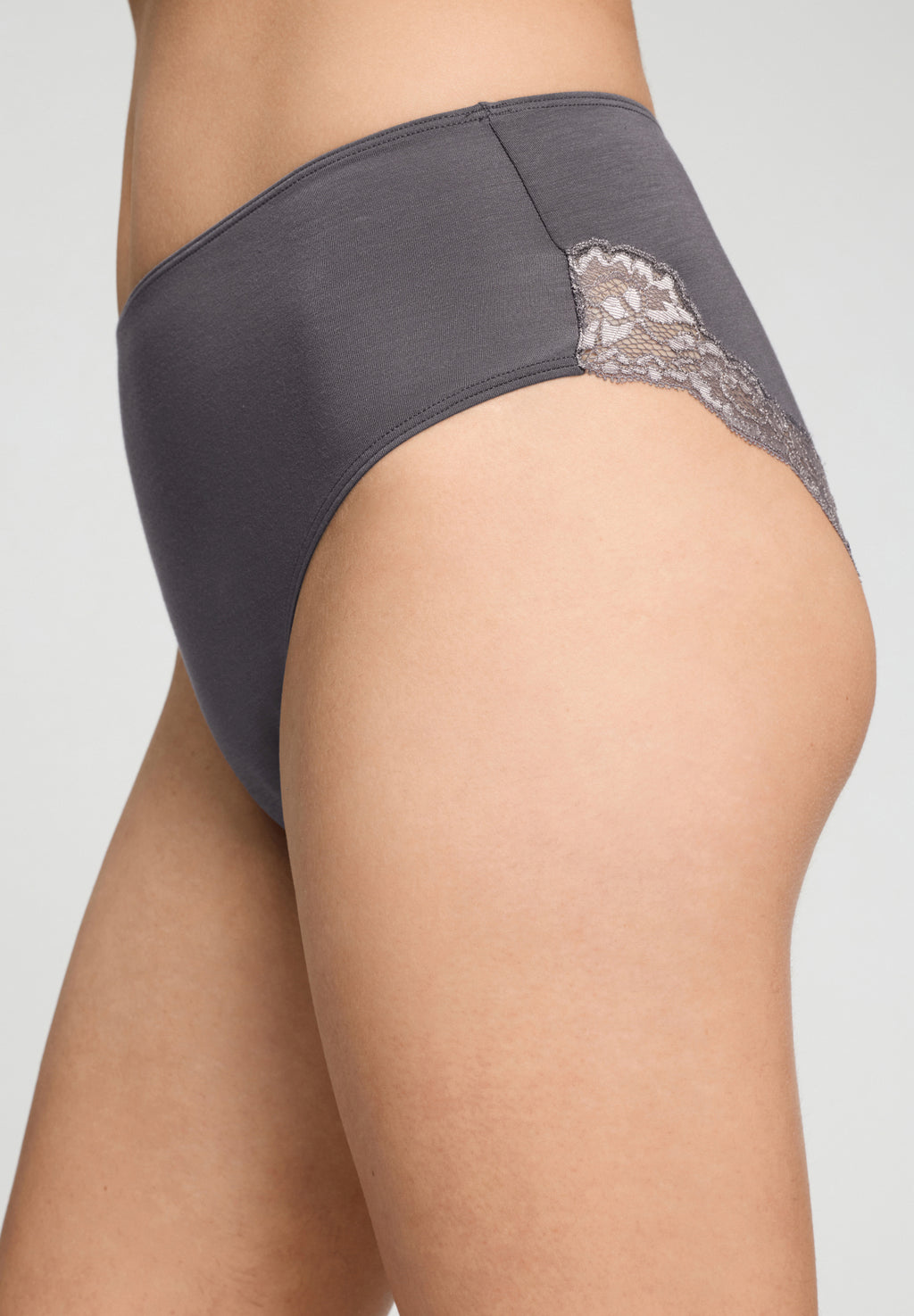 Dana Lace Back Tencel™ Full High Cut Brief | Boulevard 71842-2687