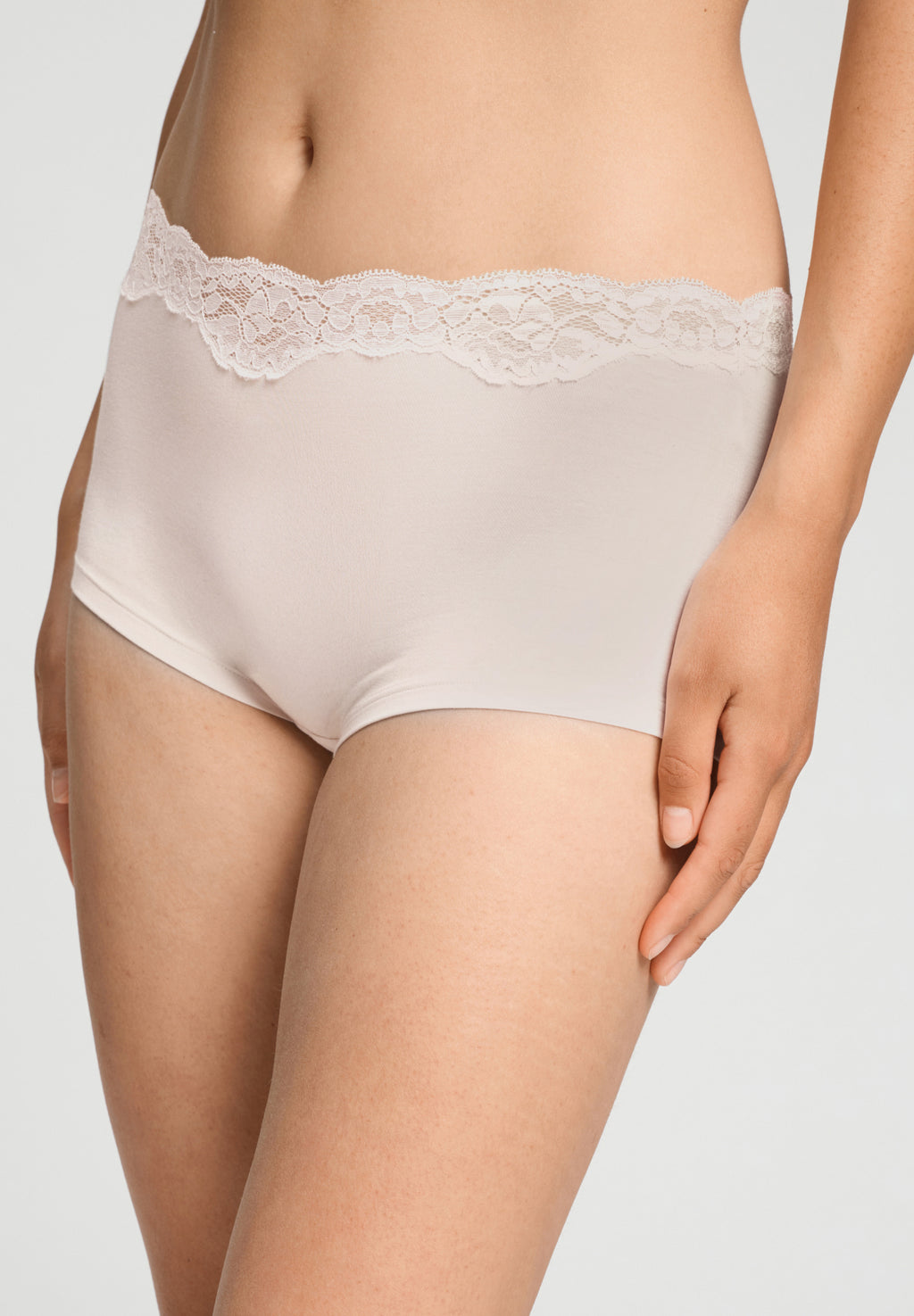 Dana Tencel™ Boyleg With Lace Detail | Moonlight 71843-1233