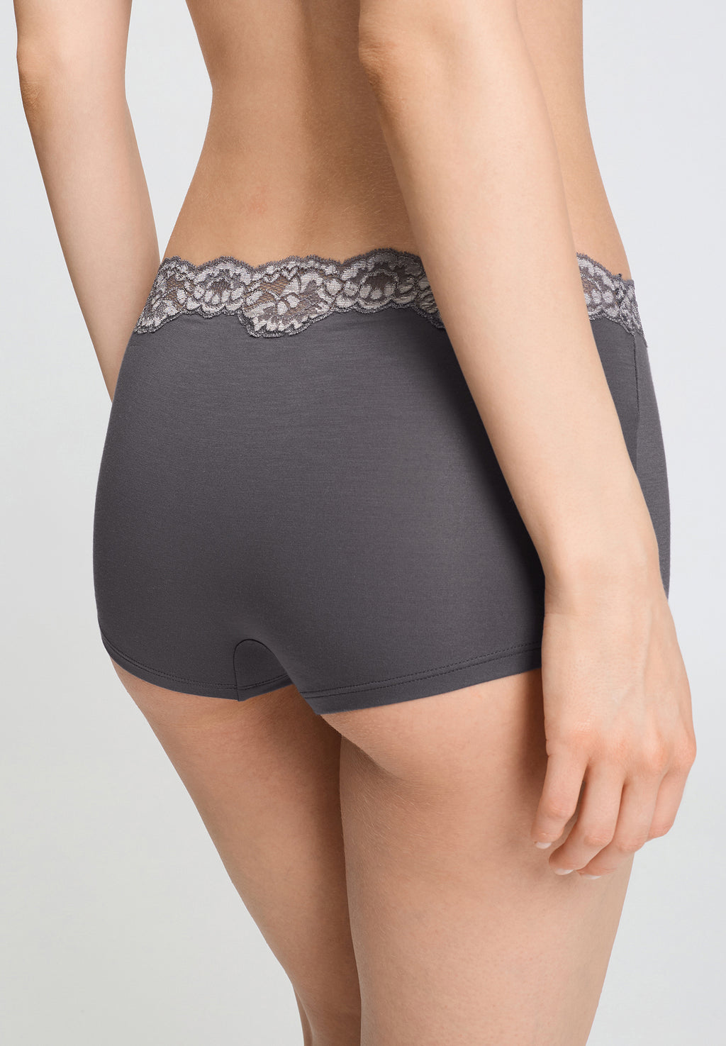 Dana Tencel™ Boyleg With Lace Detail | Boulevard 71843-2687
