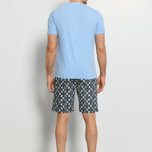 Night And Day S/Slv Pajama | Stitched Minimal 72353-1231