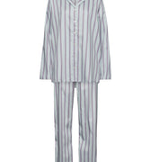 Sleep And Lounge Long Sleeve Pajama Set | Balanced Stripe 72414-2164