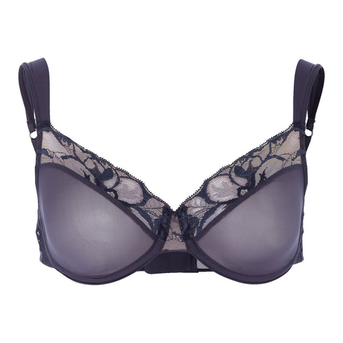 72418 Manolya Underwire Bra - 1468 Purple Grey