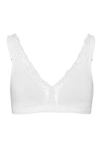 72431 Cotton Lace Soft Cup Bra - 101 White