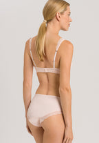 72431 Cotton Lace Soft Cup Bra - 1381 Powder