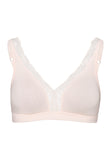 72431 Cotton Lace Soft Cup Bra - 1381 Powder