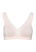 72431 Cotton Lace Soft Cup Bra - 1381 Powder