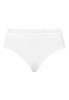 72436 Cotton Lace Full Brief - 101 White