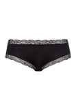 72438 Cotton Lace Hipster - 019 Black