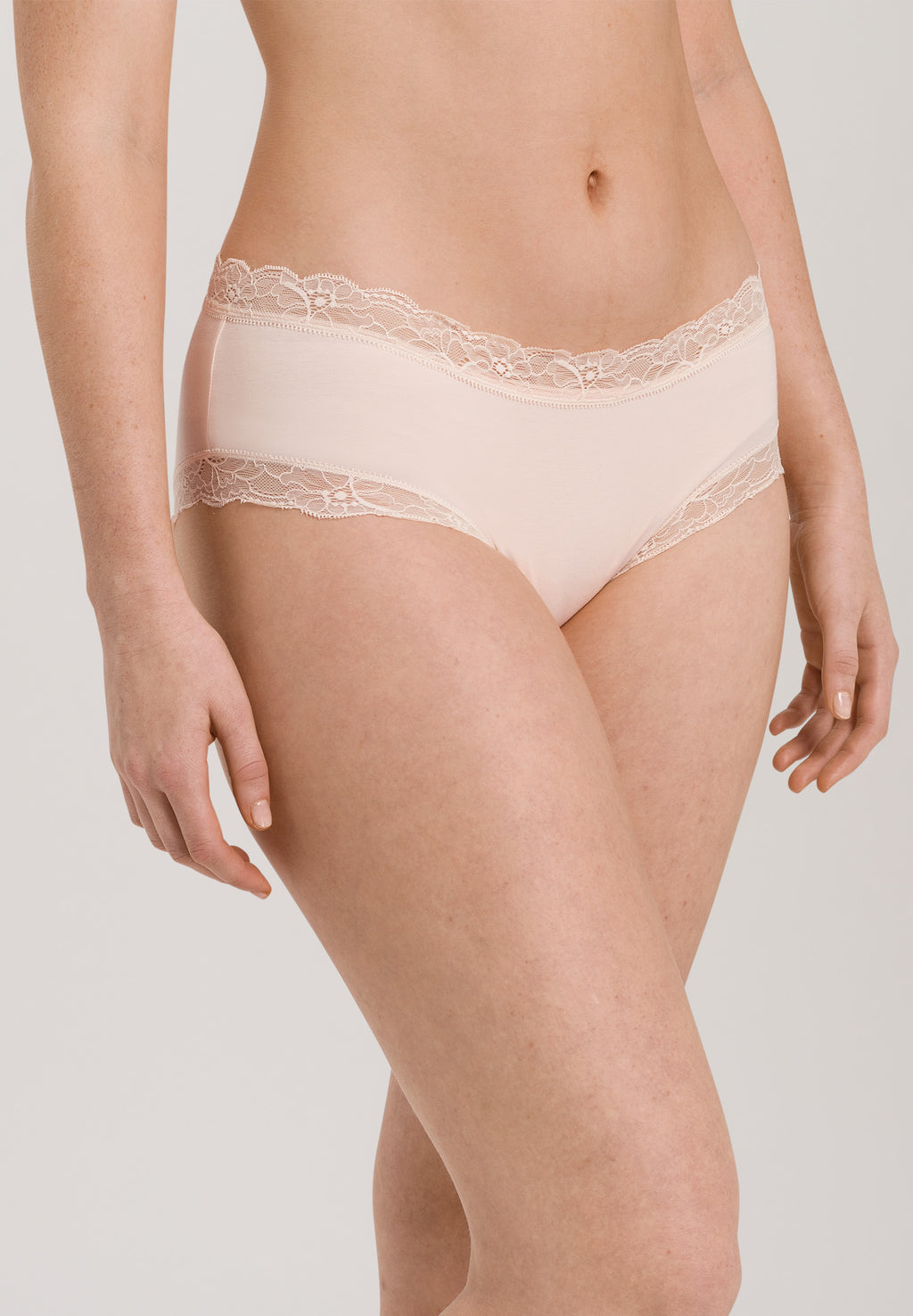 72438 Cotton Lace Hipster - 1381 Powder